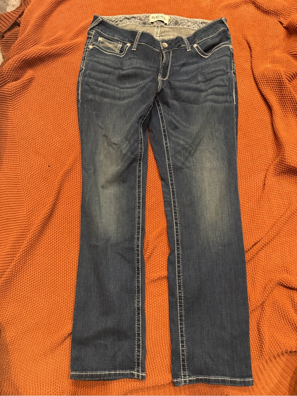 Ariat Women's Dark Blue Bootcut Jeans